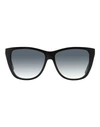 Victoria Beckham Rectangular Vb639s Sunglasses Woman Sunglasses Black Size 57 Aceta