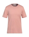Gran Sasso Man T-shirt Pink Size 40 Cotton