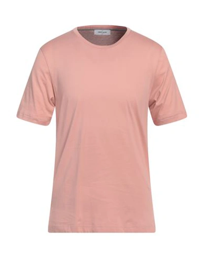 Gran Sasso Man T-shirt Pink Size 40 Cotton