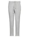 Daniele Alessandrini Man Pants Light Grey Size 32 Polyester, Viscose, Elastane