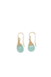A BLONDE AND HER BAG JILL SHORT DROP EARRING IN CHALCEDONY