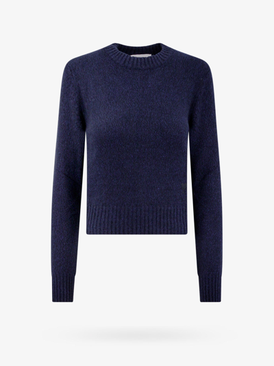 Ami Alexandre Mattiussi Ami Paris Woman Sweater Woman Blue Knitwear