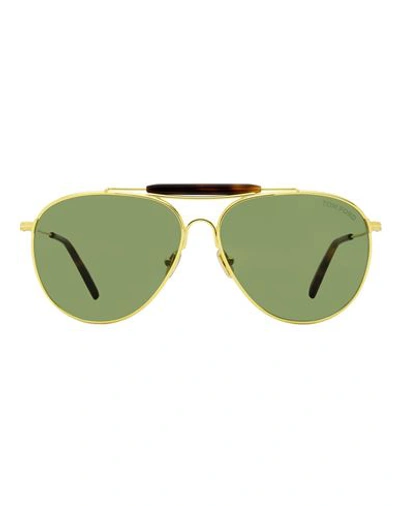 Tom Ford Raphael-02 Tf995 Sunglasses Man Sunglasses Gold Size 59 Metal, Acetate