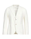 Barba Napoli Man Blazer White Size 40 Cotton