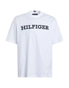 Tommy Hilfiger T-shirt With Round Neck And Short Sleeves In White
