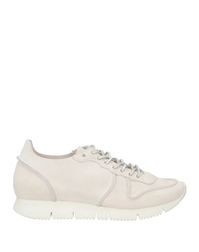 Buttero Woman Sneakers Off White Size 6.5 Soft Leather