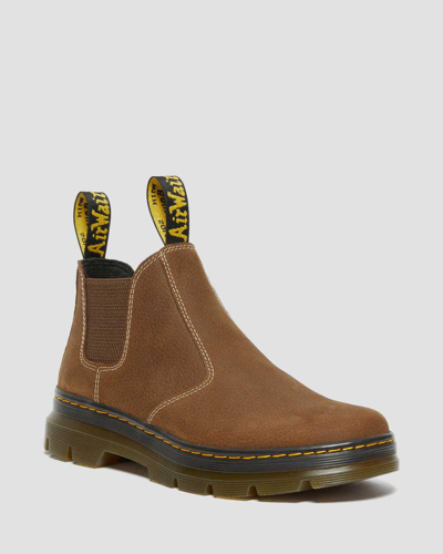 Dr. Martens' Hardie Ii Leather Chelsea Work Boots In Brown