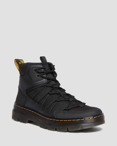 Dr. Martens Buwick Extra Tough Lace Up Utility Boots In Black