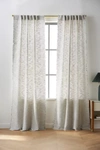 Anthropologie Luxe Linen Blend Curtain
