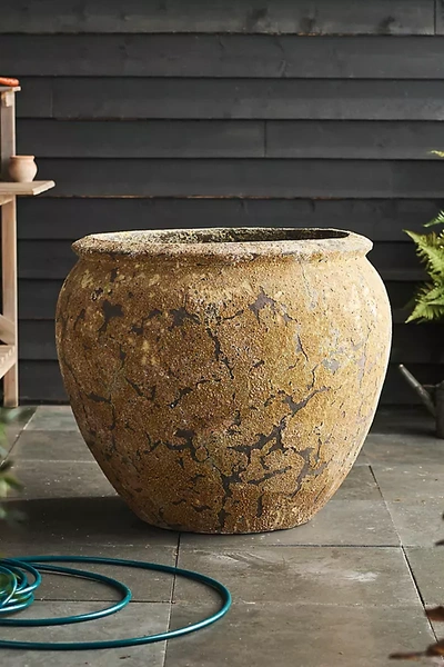 Terrain Barnacle Round Shoulder Jar In Brown