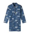 Apc Aurelia Dress In Ial - Stonewashed Indigo