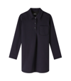 Apc Maitena Dress In Iak - Dark Navy Blue