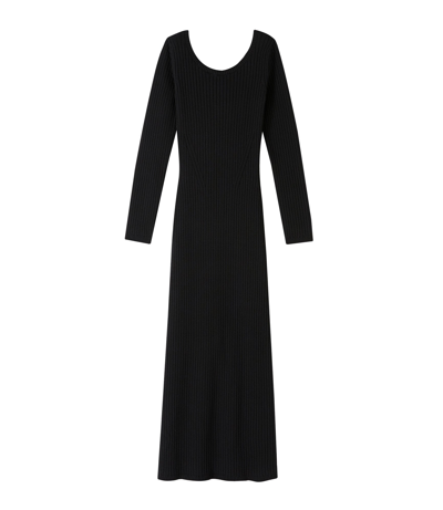 Apc Piper Dress In Lzz - Black