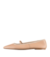 Apc Swan Ballet Flats In Bab - Rosy Beige
