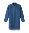 Apc Texas Dress In Ial - Stonewashed Indigo