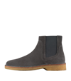 Apc Theodore Ankle Boots In Laf - Asphalt