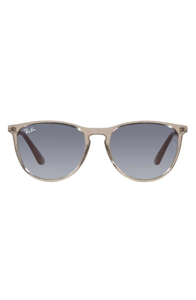 Ray Ban Kids' Junior Erika 50mm Gradient Phantos Sunglasses In Transparent Grey