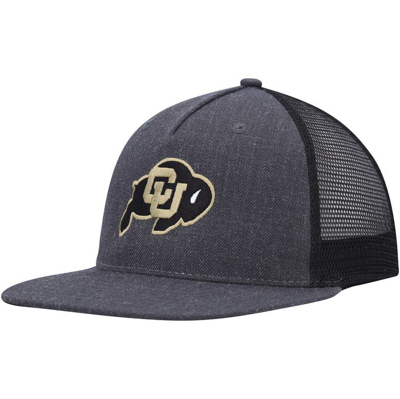 Ahead Black Colorado Buffaloes Coastal Bay Trucker Adjustable Hat