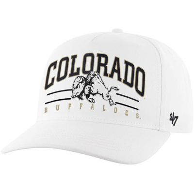 47 ' White Colorado Buffaloes Roscoe Hitch Adjustable Hat