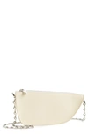 Burberry Micro Shield Sling Shoulder Bag In Pearl