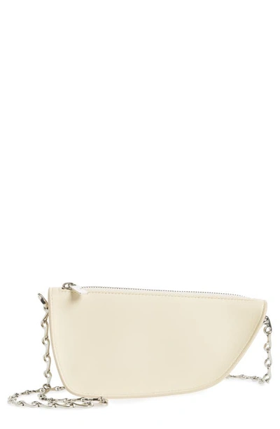 BURBERRY MICRO SHIELD LEATHER SHOULDER BAG