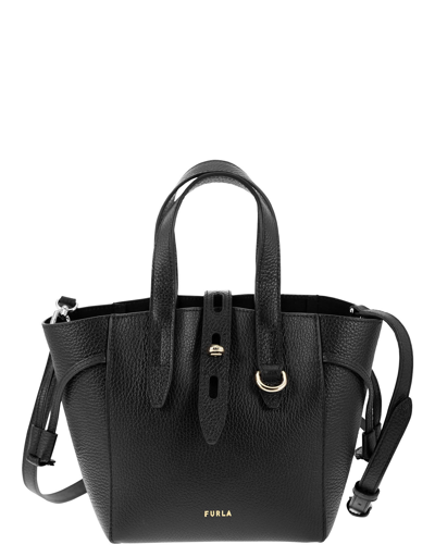 Furla Designer Handbags Net - Mini Shopping Bag In Noir