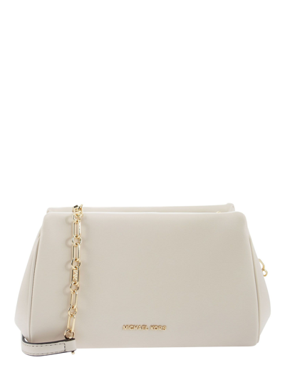 Michael Kors Designer Handbags Belle - Shoulder Bag In Blanc