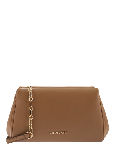 Michael Kors Designer Handbags Belle - Shoulder Bag In Marron