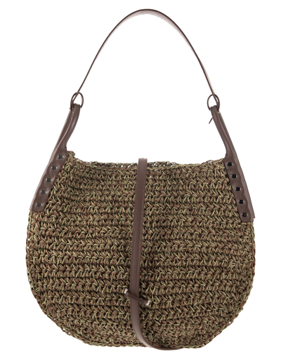 Zanellato Designer Handbags Ima Sun - Raffia Bag M