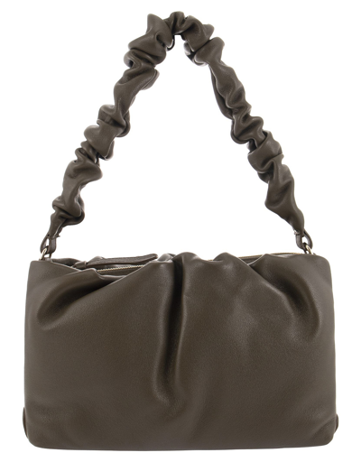 Zanellato Tulipa Heritage - Leather Handbag In Vert