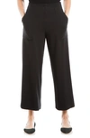 Max Studio Easy Wide Leg Pants In Black