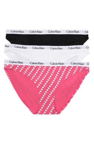 Calvin Klein Assorted Bikinis In 2lb Black / Whi