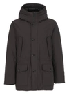 Woolrich Stretch Down Parka In Black