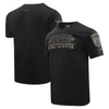 Pro Standard Black Vegas Golden Knights Wordmark T-shirt In Black