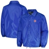 DUNBROOKE DUNBROOKE  ROYAL CHICAGO CUBS COACH'S RAGLAN FULL-SNAP WINDBREAKER JACKET