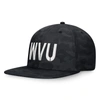 TOP OF THE WORLD TOP OF THE WORLD BLACK WEST VIRGINIA MOUNTAINEERS OHT MILITARY APPRECIATION TROOP SNAPBACK HAT