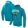 Pro Standard Men's  Teal Charlotte Hornets 2023/24 City Edition Satin Full-snap Jacket In Teal