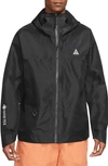 Nike Men's Storm-fit Adv Acg "chain Of Craters" Jacket In Black/(summit White)