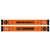 Ruffneck Scarves Houston Dynamo Fc 2023 Lamar Hunt U.s. Open Cup Champions Scarf In Orange