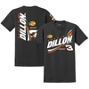 HENDRICK MOTORSPORTS TEAM COLLECTION YOUTH HENDRICK MOTORSPORTS TEAM COLLECTION  BLACK AUSTIN DILLON 2023 #3 BASS PRO SHOPS NAME & NUMBER