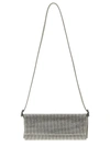 Benedetta Bruzziches Vittissima La Grande Crossbody Bag In Silver