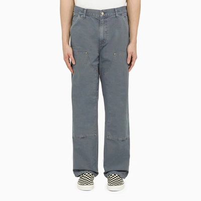 Carhartt Blue Cotton Storm Trousers