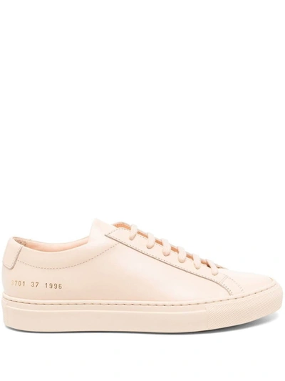 Common Projects Ladies Achilles Low-top Trainers, Brand Size 36 (us Size 6) In Pink