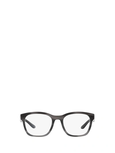 Giorgio Armani Ar7229 Striped Grey Glasses