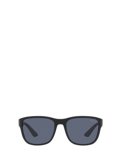 Prada Linea Rossa Man Sunglasses Ps 01us Active In Blue Tuning