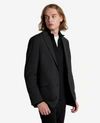 KENNETH COLE SLIM-FIT MINI GRID SUIT SEPARATE SPORT COAT