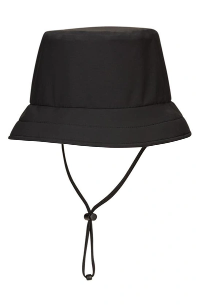 Nike Unisex Storm-fit Adv Apex Bucket Hat In Black/ Anthracite/ Silver