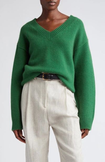 Totême Toteme Wool And Cashmere Jumper In Green