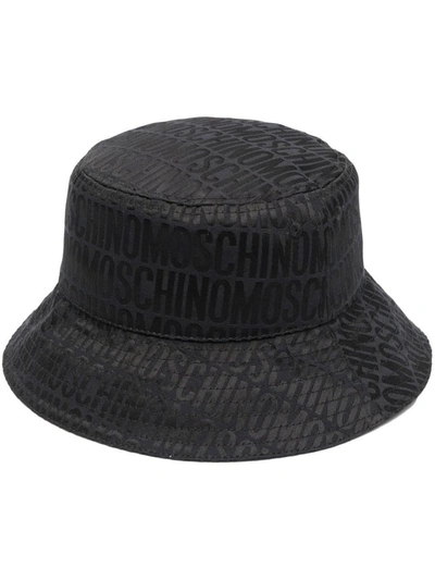 Moschino Hats In Black