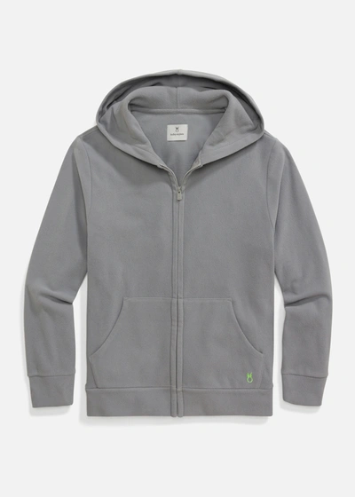 Dudley Stephens Men's Harborside Hoodie In Terry Fleece In Grey